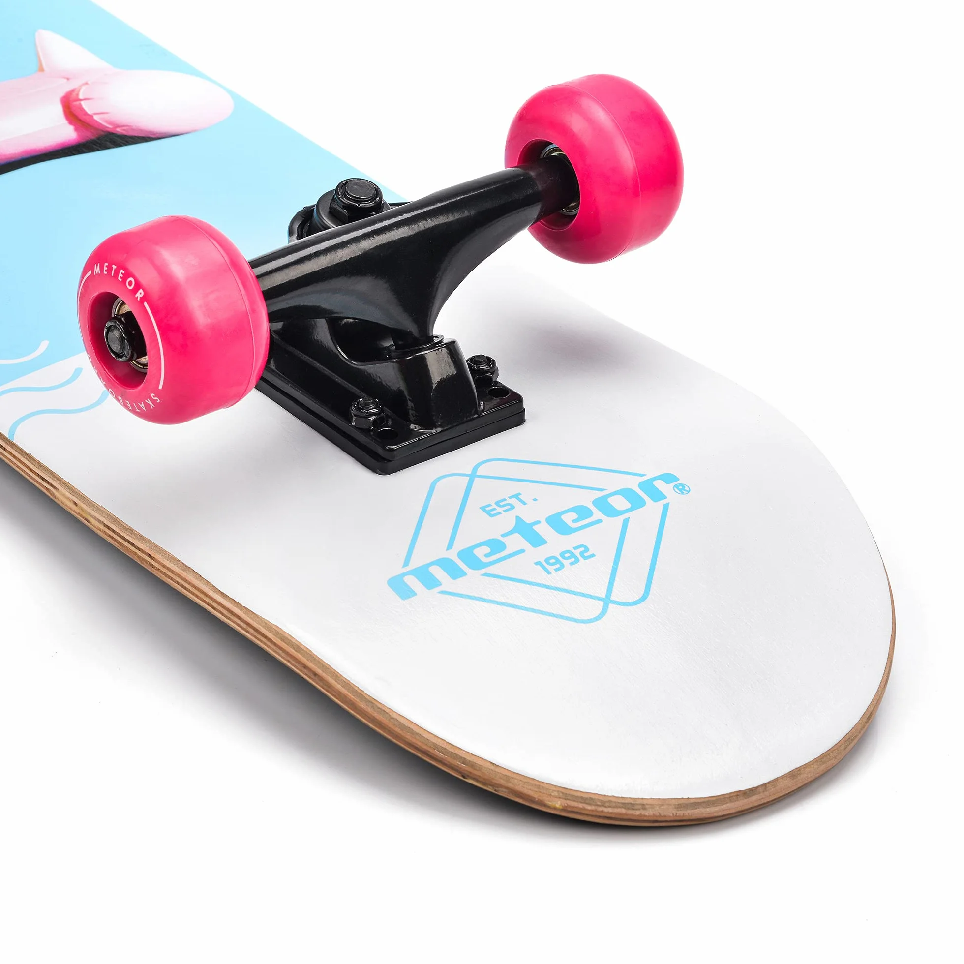 Monopatín patineta Retro Madera Skateboard Completo niños jóvenes Adultos Mejor Calidad Robusto Ligero