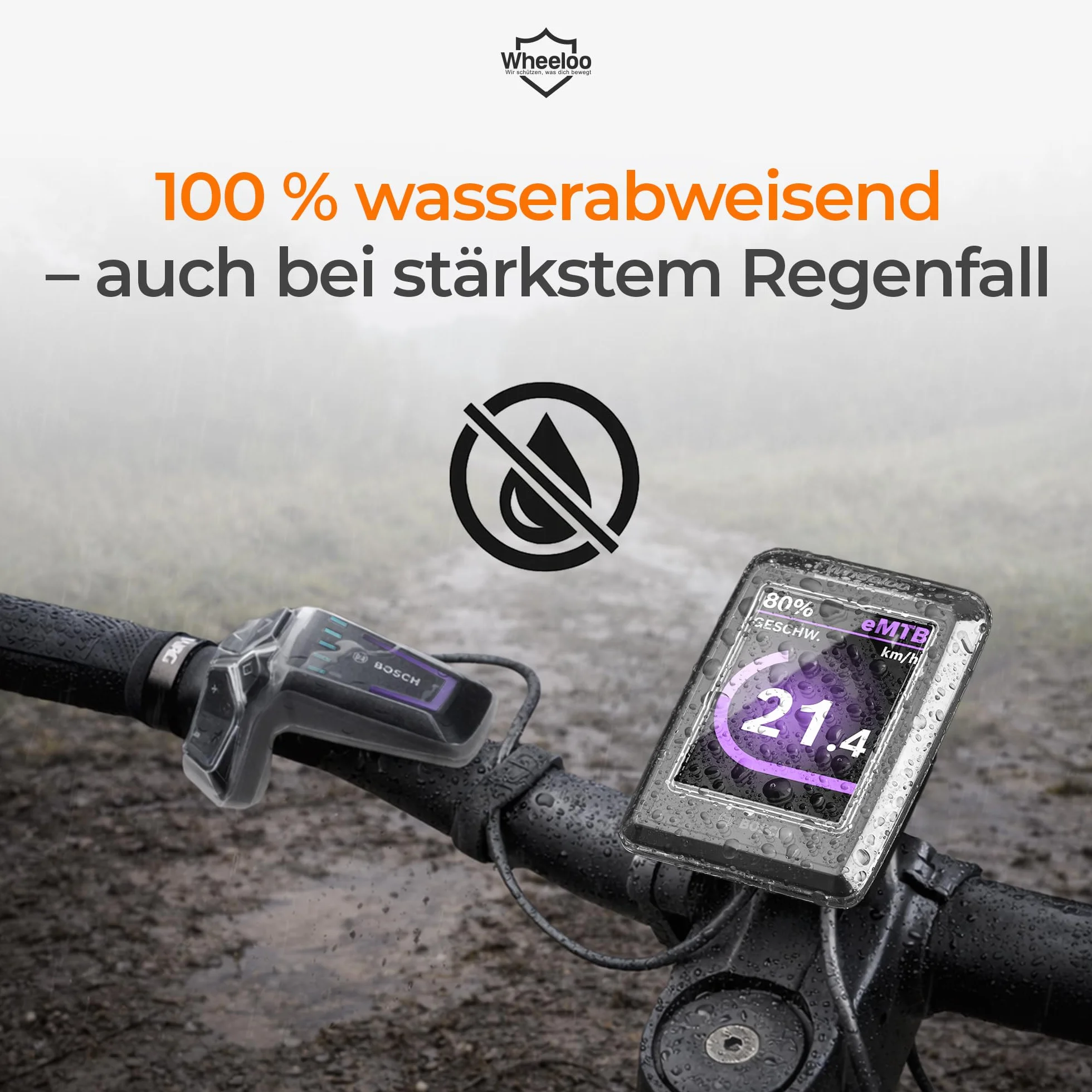 Wheeloo Carcasa para mando a distancia Bosch LED