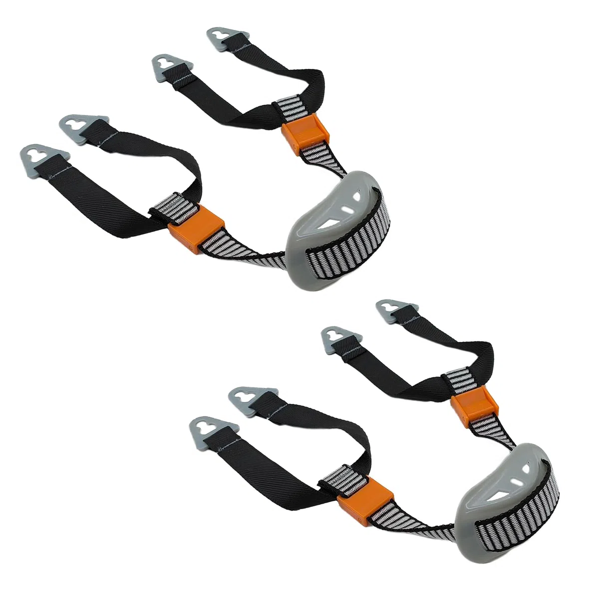 2 Pcs Barboquejo con Mentonera Correas para La Barbilla del Casco Ajustable Correa para El Casco Duro Universal Correa para La Barbilla Repuesto Accesorios para Sombreros De Seguridad (Gris 1)