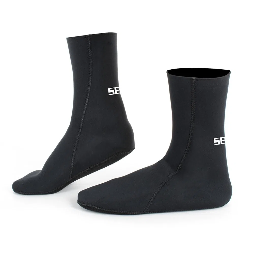 SEAC Standard Socks Escarpín, unisex, color negro, talla XXL Unisex adulto