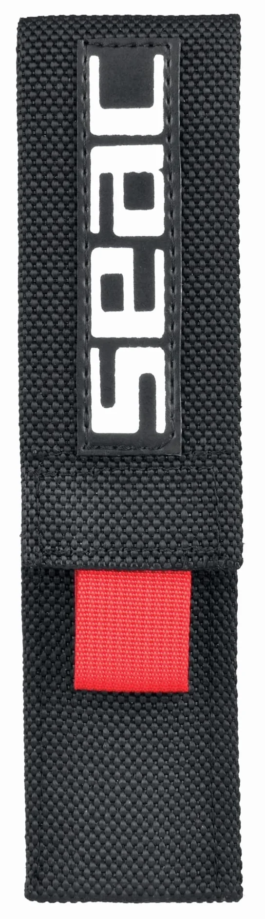 SEAC Tajaman - Cuchillo de Buceo para Pesca en apnea y Buceo, de Acero Inoxidable Teflonado, Unisex, para Adultos, Negro, 95 mm