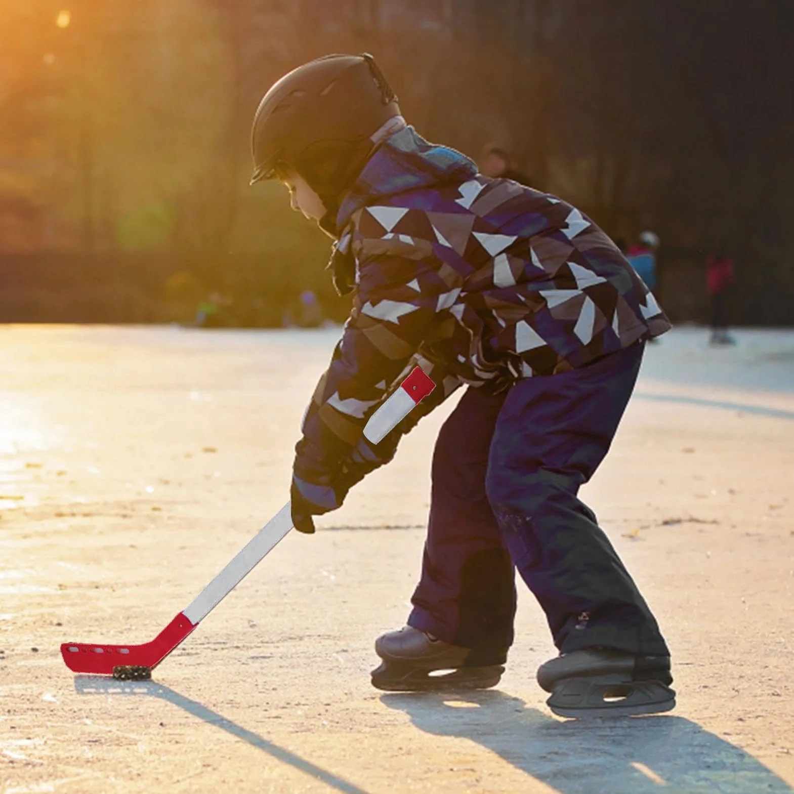 Juego de Palos de Hockey callejeros para niños, Juego de Hockey en la Calle para Hockey sobre Suelo y Hockey Callejero, Deportivo al Aire Libre