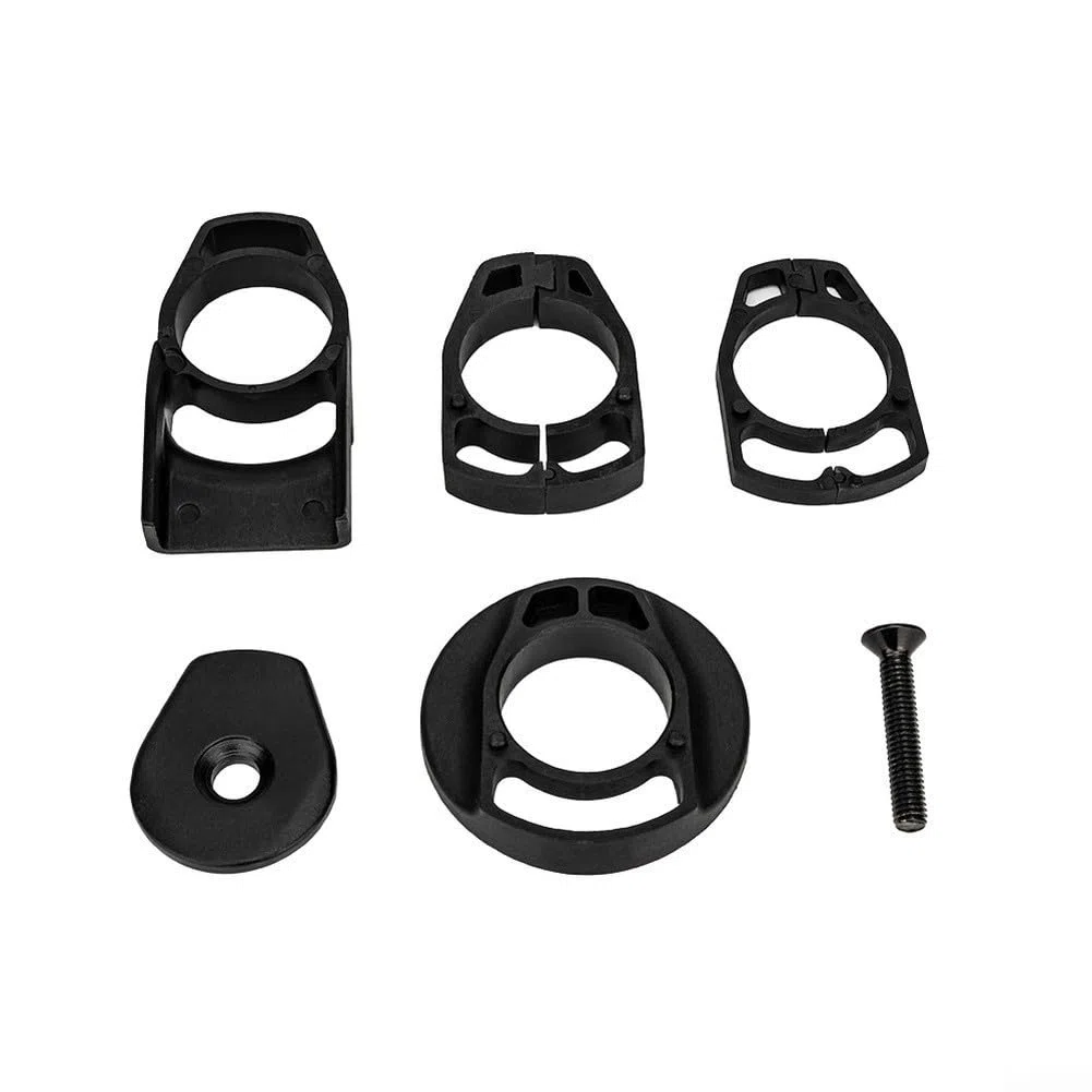 Vástago de bicicleta de aluminio 6061 compatible con manillar de 31,8 mm con trayectoria de cable interna y ajuste de -7 grados (31,8 x 80 mm)