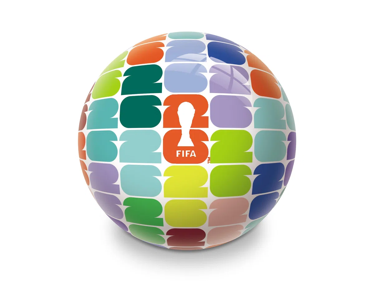 Mondo Toys - Balón de fútbol de PVC de la Copa Mundial de la FIFA 2026 (Ø 120 mm - 50 gr) - 05711