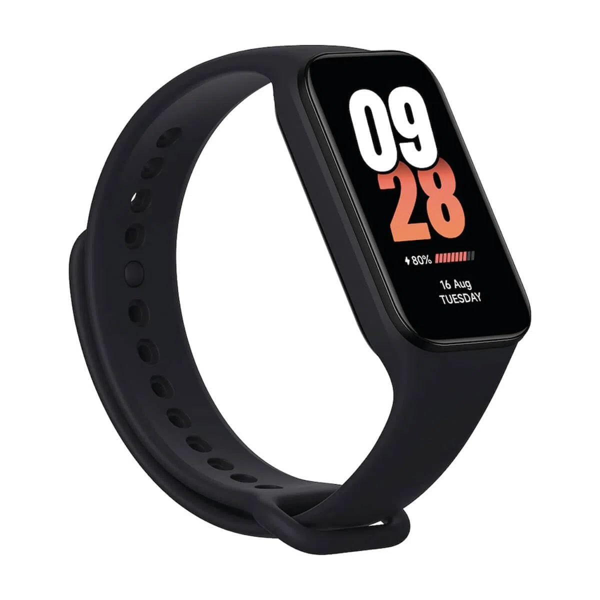 Mi Smart Band 8 Active, Monitorización Frecuencia Cardíaca, 50+ Modos Deportivos, 14 Días Autonomía, Negro