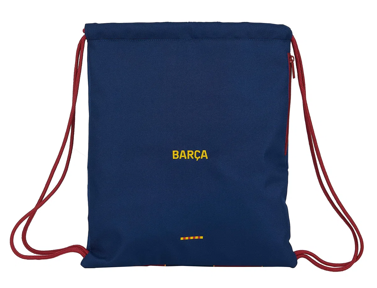 Saco Deportivo Cierre de Cordones de F.C. Barcelona 1ª Equipación 20/21, 350xx450mm
