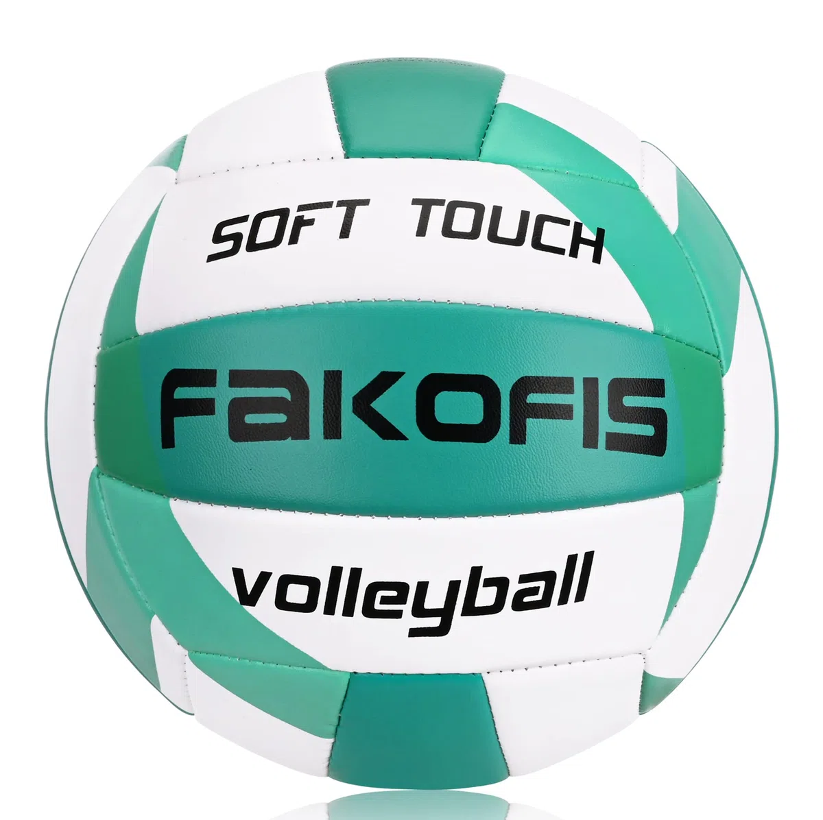 Balón de voleibol de playa, tamaño oficial 5, pelotas de voleibol suaves para niños y adultos, pelota para juegos al aire libre en interiores verdes