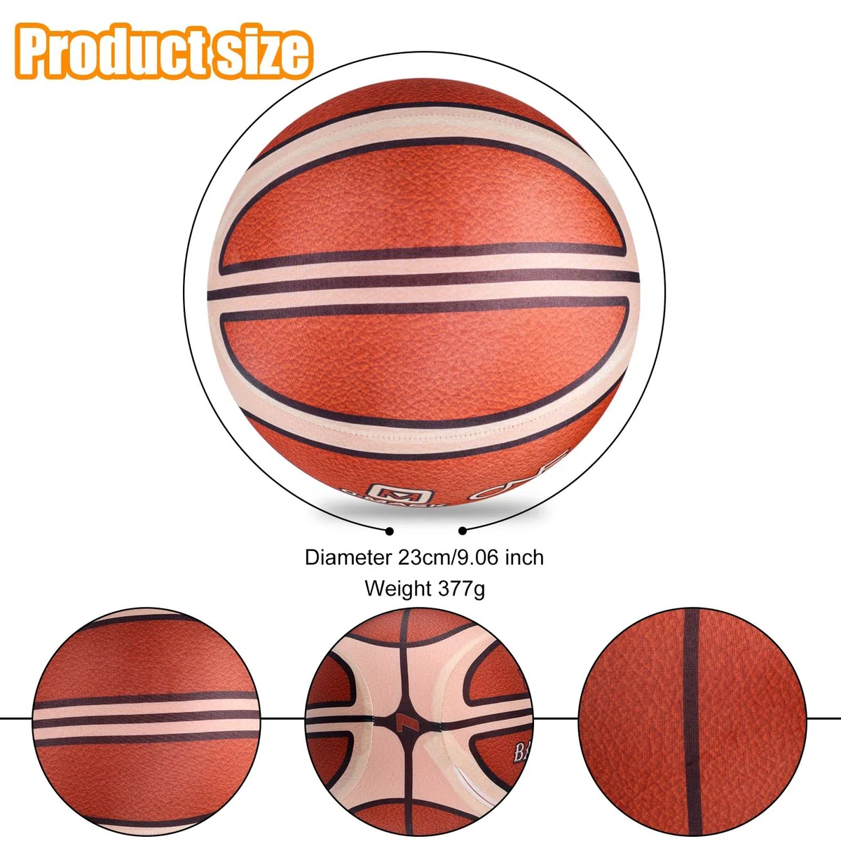 Balón de baloncesto silencioso, sin ruido, equipo de entrenamiento en interiores, pelota silenciosa, sin sonido, suave, rebote, baloncesto, mejora de baloncesto silencioso para jóvenes