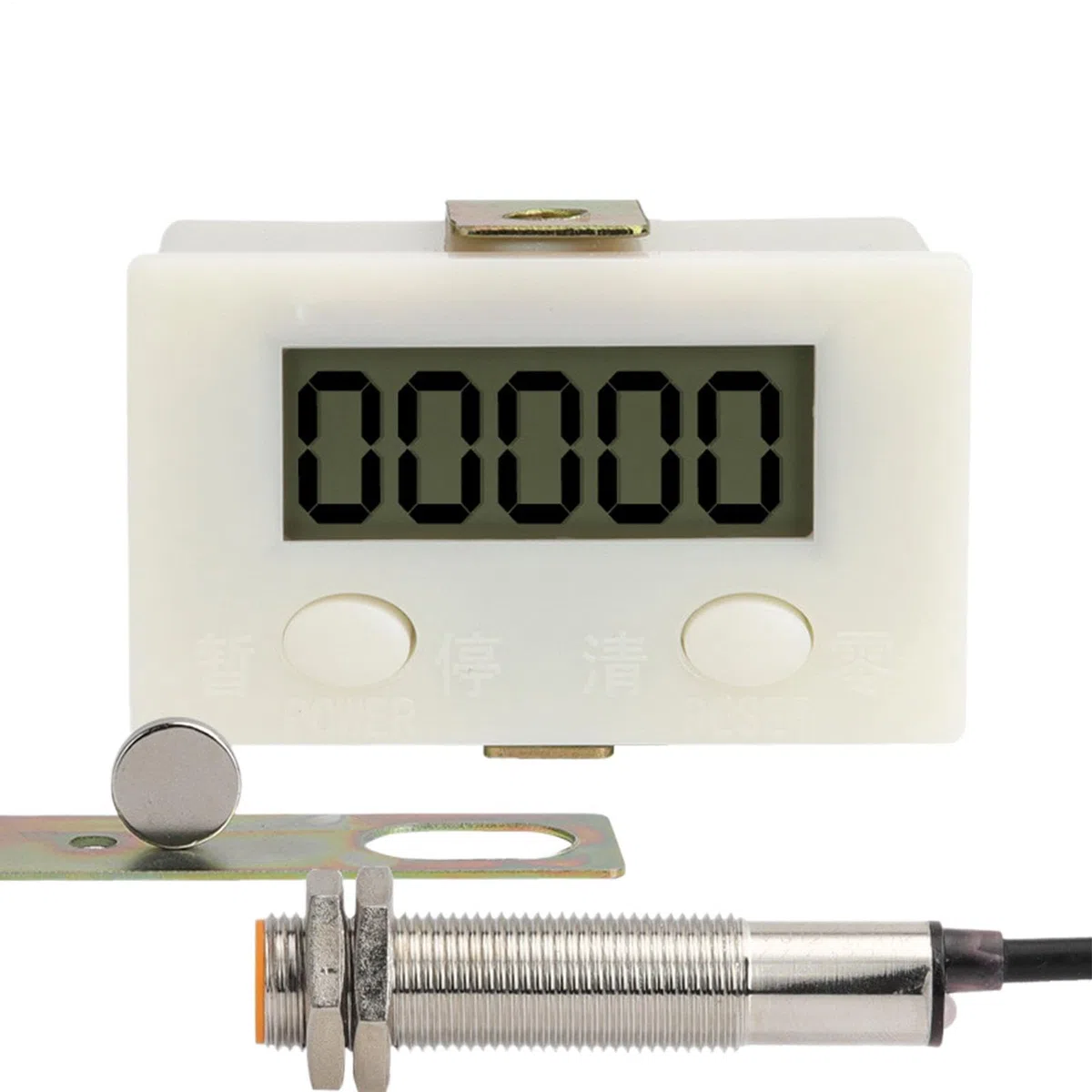 Contador Digital | Clicker Digital automático - Contador Digital con Pantalla LED automática, Contador Digital electrónico con 6 dígitos