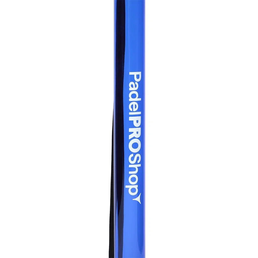 Padel Pro Shop Tubo Recogepelotas de Pádel Azul 2026 - Recogedor Ergonómico de Alta Resistencia, Capacidad 15 Bolas, Accesorio Ligero para Entrenamiento y Clases