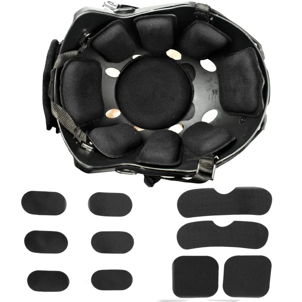19pcs / Set Almohadilla para Casco, Almohadillas de Espuma Casco, Almohadillas de Casco para Exteriores, Reduce el Movimiento del Casco y Proporciona una Protección Indolora