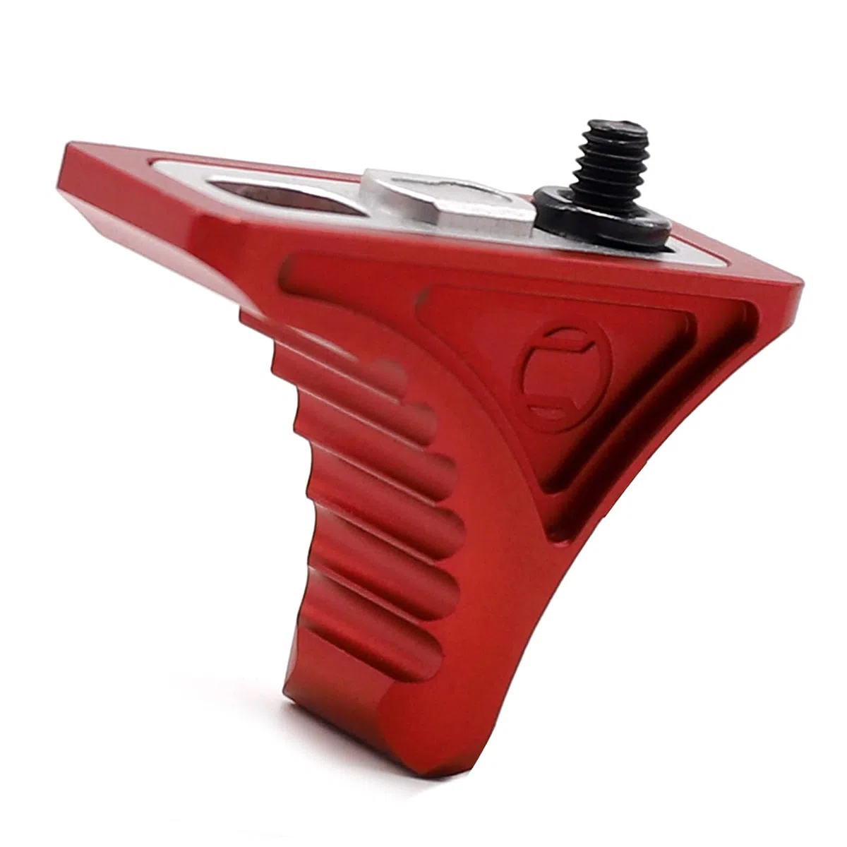 TRIROCK Red Forward Universal Hand Stop for Both KeyMod & M-LOK MLOK Tactical Handguard