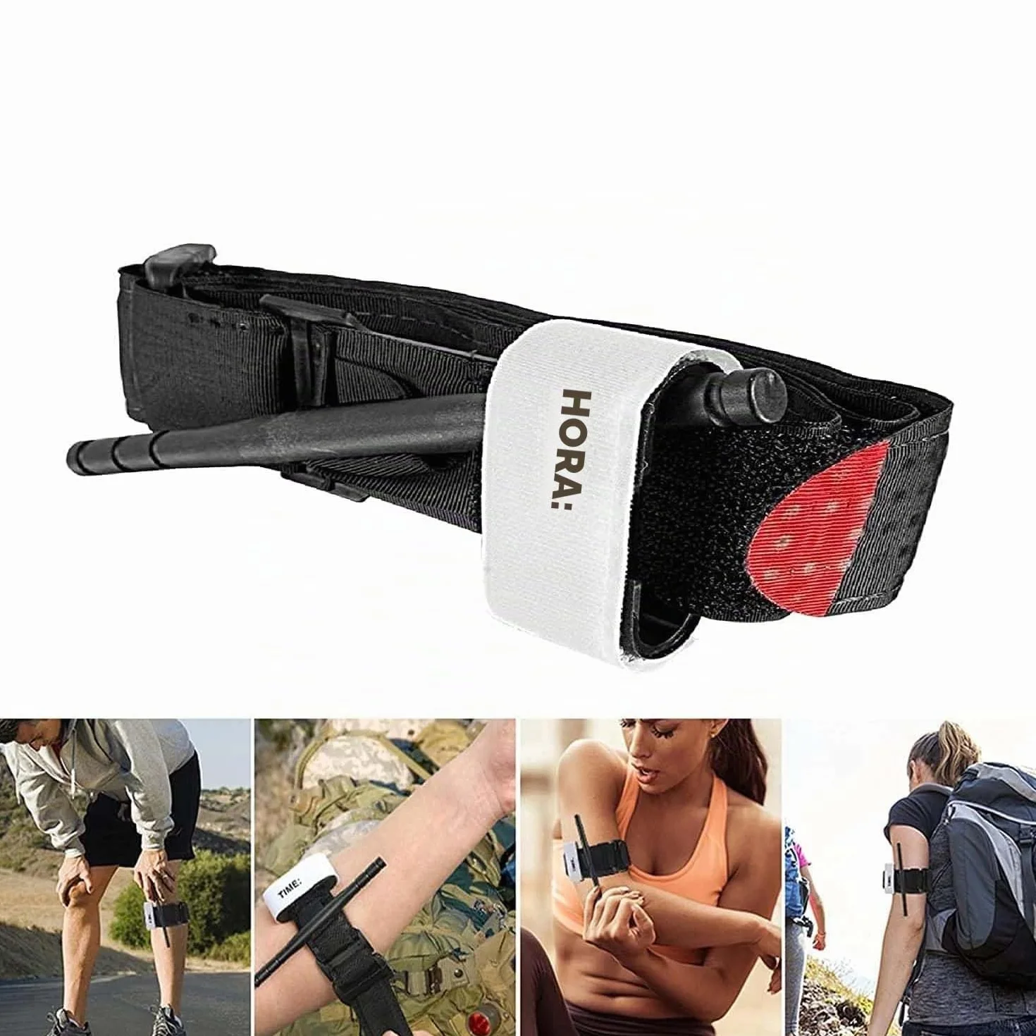 Bolsa Torniquete Molle Torniquete Táctica EMT Tijeras Medicas, Bolsa Torniquete Titular Táctico Militar para Torniquete y Tijeras Para Primeros Auxilios y Emergencias al Aire Libre