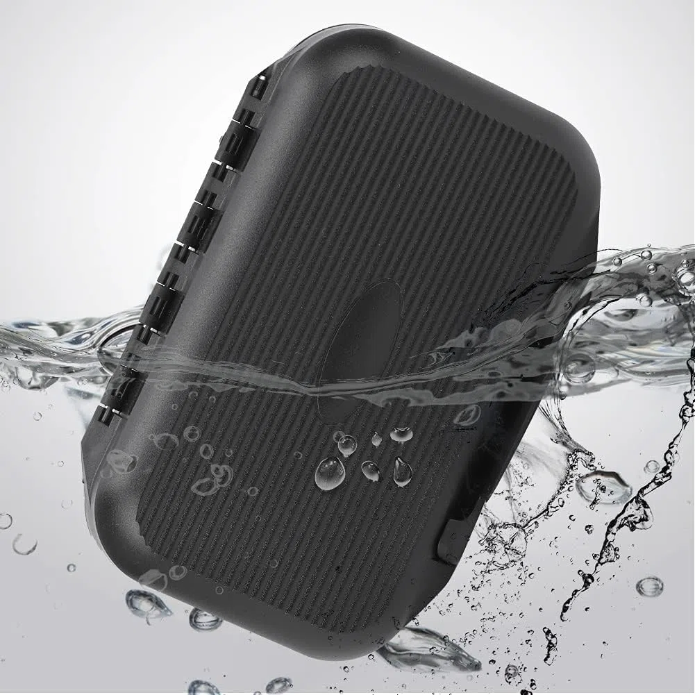 Caja De Aparejos De Pesca, Caja De Señuelos De Pesca Con Mosca Organizador De Caja De Aparejos Impermeable De Doble Capa Para Pesca Con Mosca