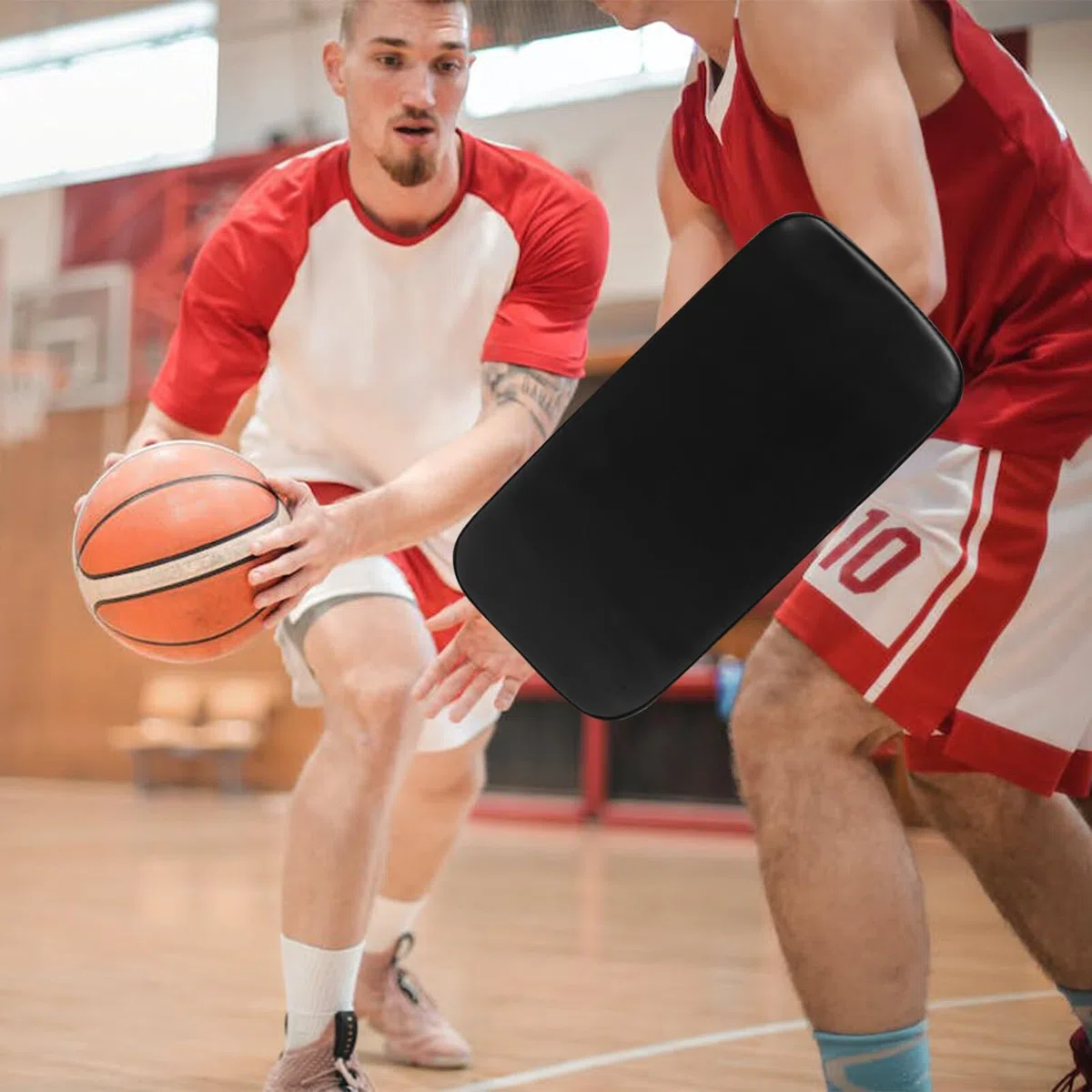 VOSAREA Almohadilla De Bloqueo De Baloncesto Dispositivo De Entrenamiento para Mejora De Defensa y Agilidad Jugadores