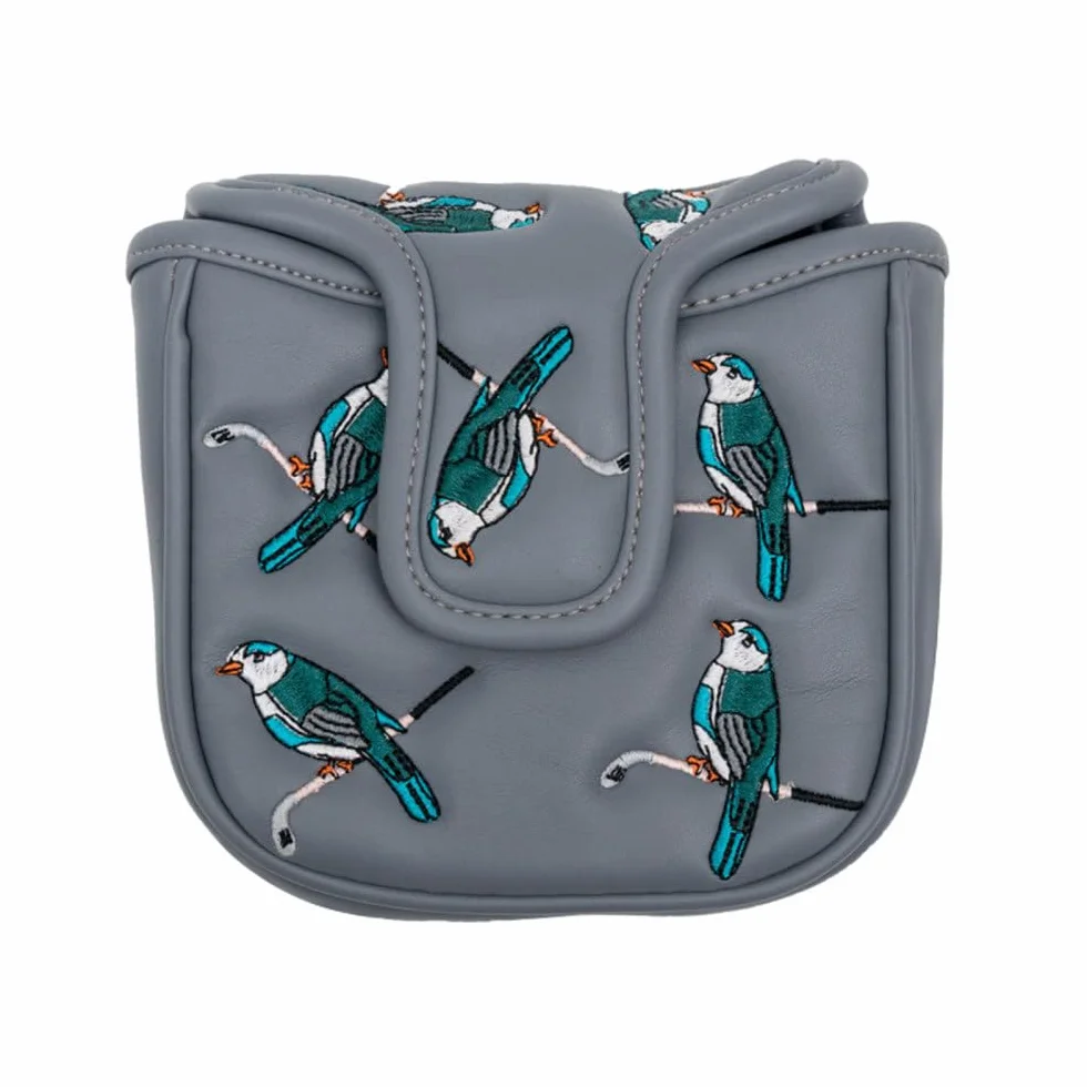 Funda para putter de golf, piel sintética, cubierta interior de terciopelo suave, cubierta de cabeza de golf para la mayoría de putters de golf