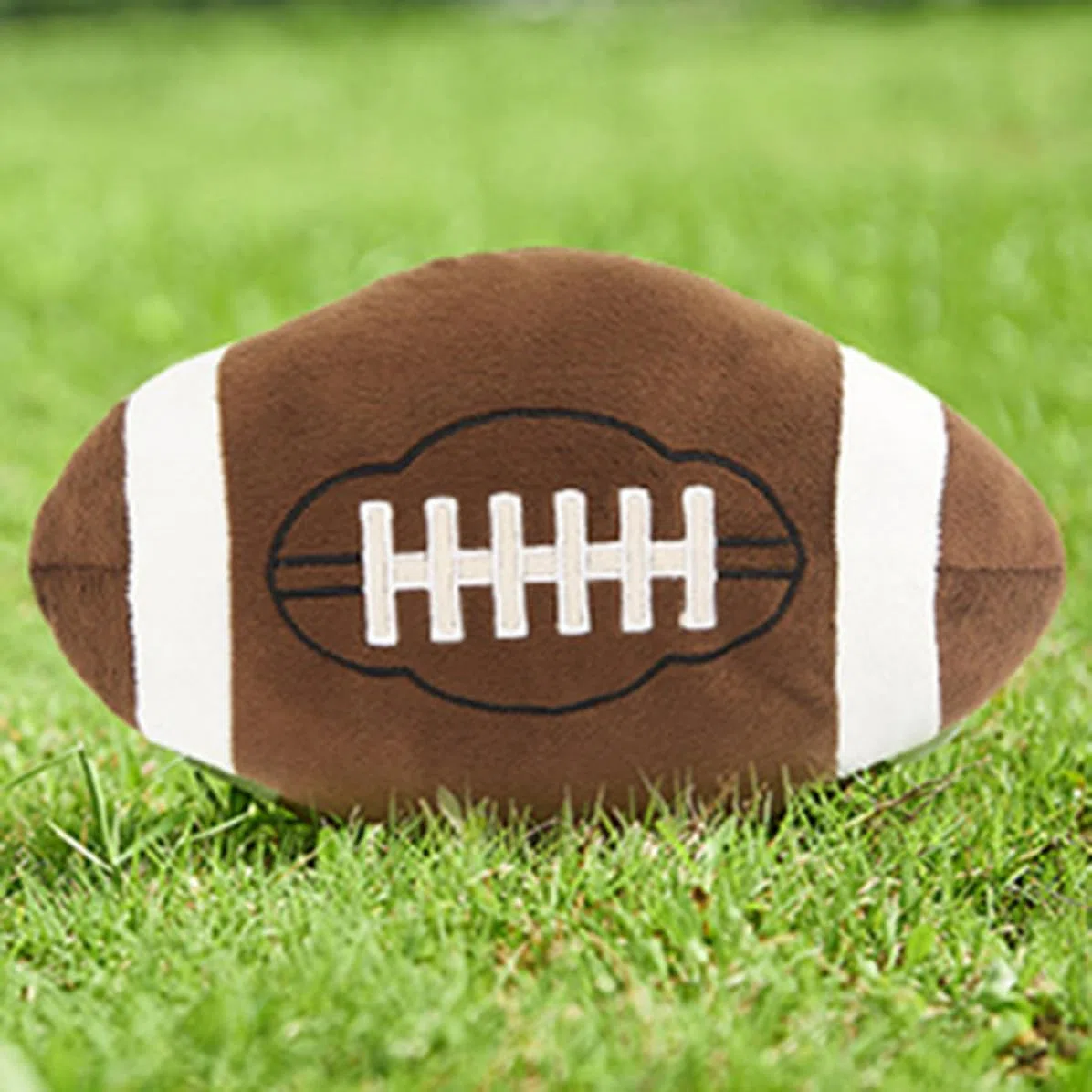Pelota de Peluche de Rugby, Ligera Felpa Marrón de 12 Cm, Juguete Deportivo Adecuado para Fiesta de Cumpleaños al Aire Libre