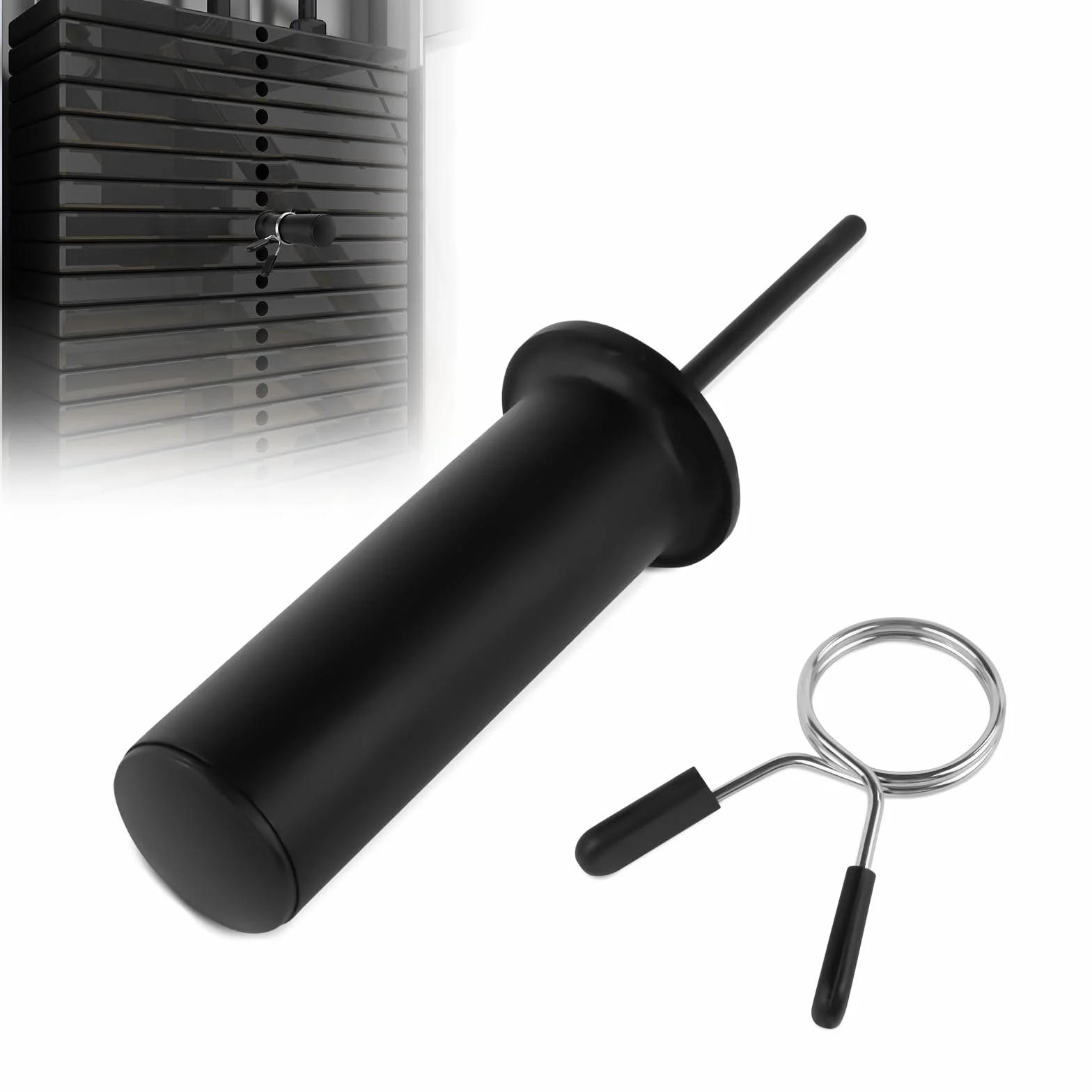 Gym Pin ø 8 Mm, Extensor De Pasador De Gimnasio para Discos De Pesas, Gym Pin de Peso Stack Pin de Peso Pila para la Estación de Fuerza para el Gimnasio Hogar, Accesorios para La MultiestacióN Pasador
