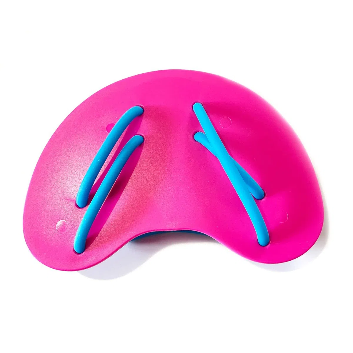Swimz Paletas de dedo para natación, color rosa, azul y blanco, talla única