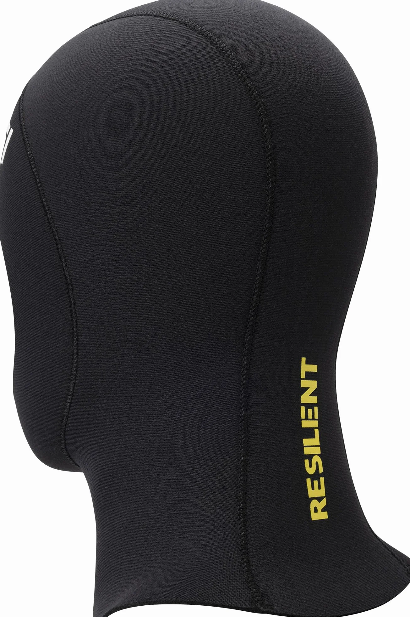CRESSI Resilient Hood 3mm - Capucha Unisex con Cuello Redondo en Neopreno de Doble Forro Negro de 3mm, Ideal para Buceo, Snorkel y Deportes Acuático