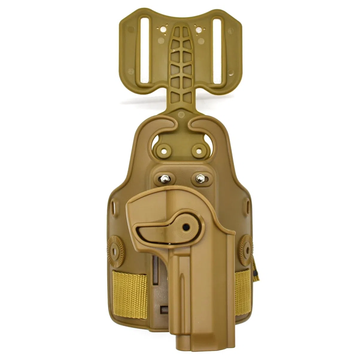 ACEXIER Táctica Caída Adaptador de Plataforma para Funda de Pistola de Muslo Universal Paddle Hunting Gear