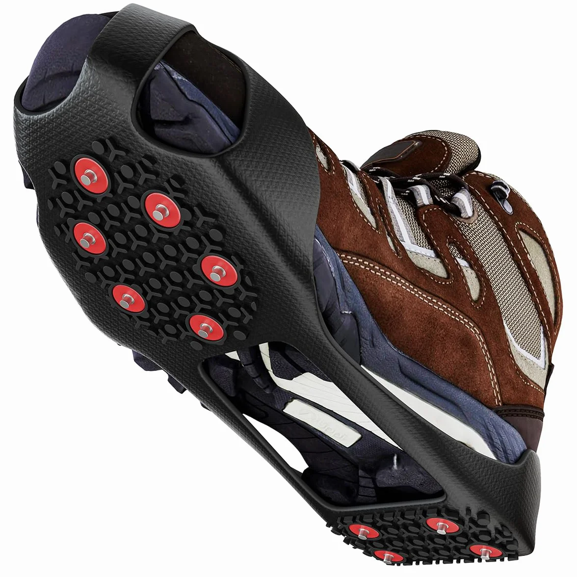 GT20 Crampones para Excursiones Pesca Escalada Trotar Montañismo Caminata sobre Nieve y Hielo