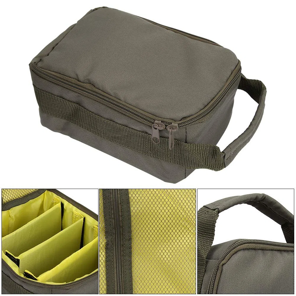 Bolsa de Almacenamiento De Aparejos De Pesca Impermeable, Bolsas De Línea De Carrete De Pesca, Bolsa De Transporte Impermeable para Equipo De Pesca, Organizador De Almacenamiento De Aparejos