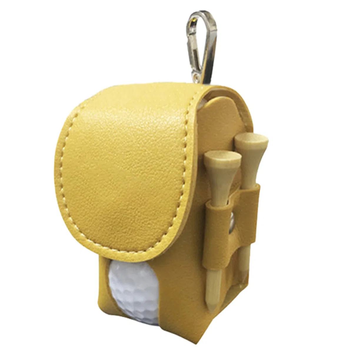 Bolsa para Bolas De Golf - Porta Tees De Sintético para Cinturón - Organizador De Bolas De Golf con Clip Portátil Y Almacenamiento - para Hombres, Mujeres, Padres Y Parejas