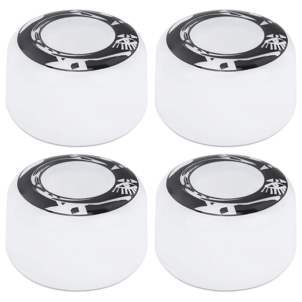 Keenso 4 unids/Set Rueda de monopatín, 50 MM de Alta Elasticidad PU Fish Board Ruedas de monopatín Accesorios de Repuesto