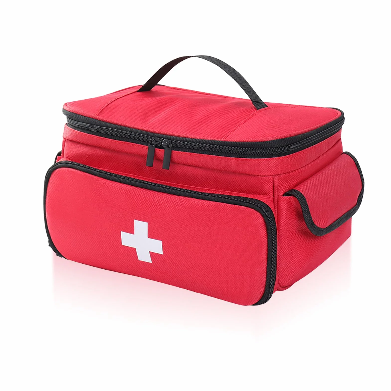 Botiquín de Primeros Auxilios, Portátil Bolsa Médica Vacio Gran Capacidad Bolsa Botiquin Médico Vacío con Correa, Impermeable Botiquin Viaje para Hogar,Viajes