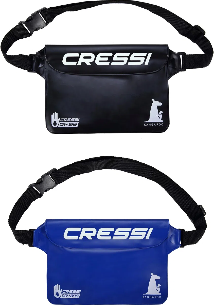 CRESSI Kangaroo Dry Pouch - Bolsa Impermeable Protectora de PVC Móvil y Objetos, Talla Única Unisex