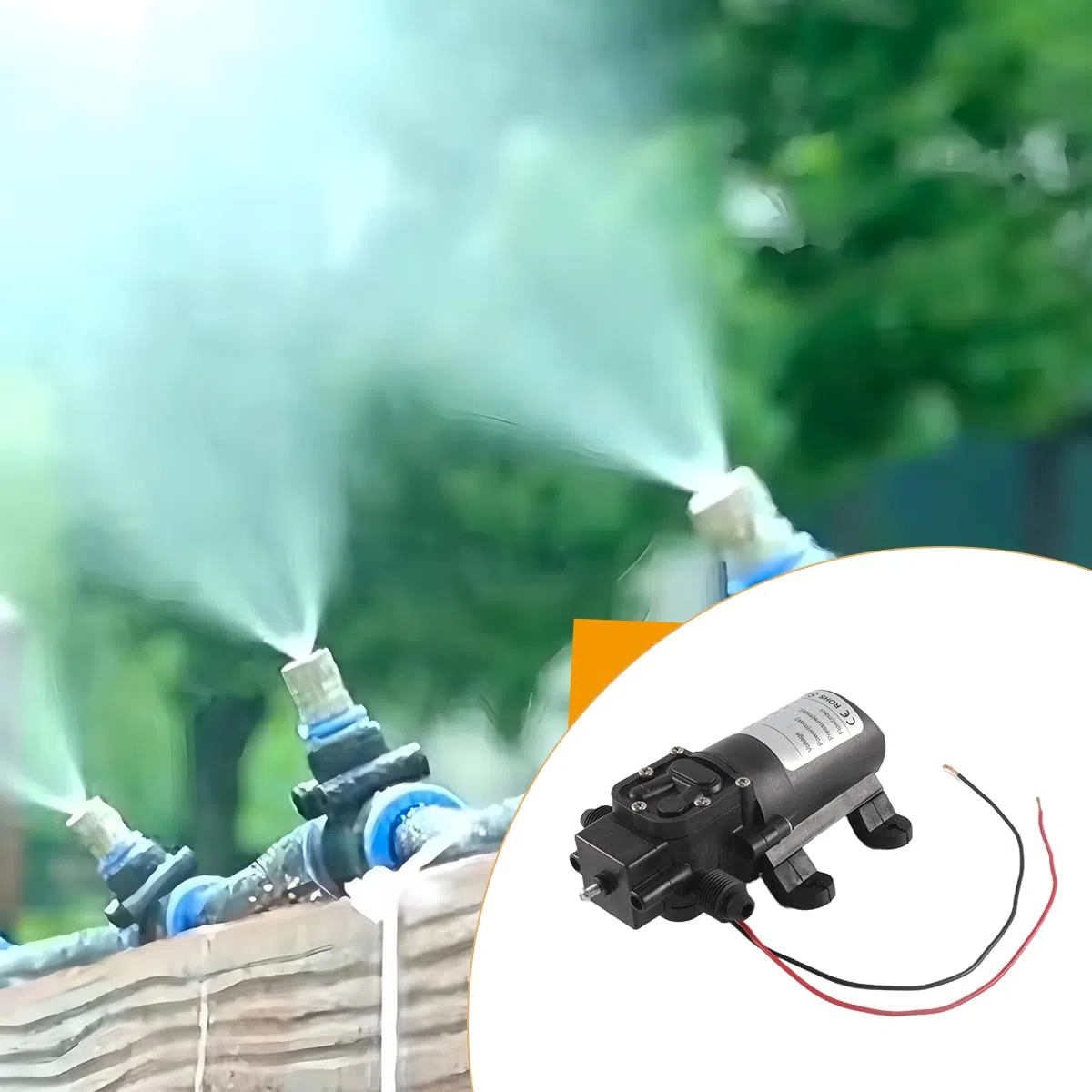 zalati Bomba De Presión De Agua De 12 V Adecuada Para Vehículos Turísticos, Barcos, Bebidas Y Otros Equipos Industriales Y Agrícolas.