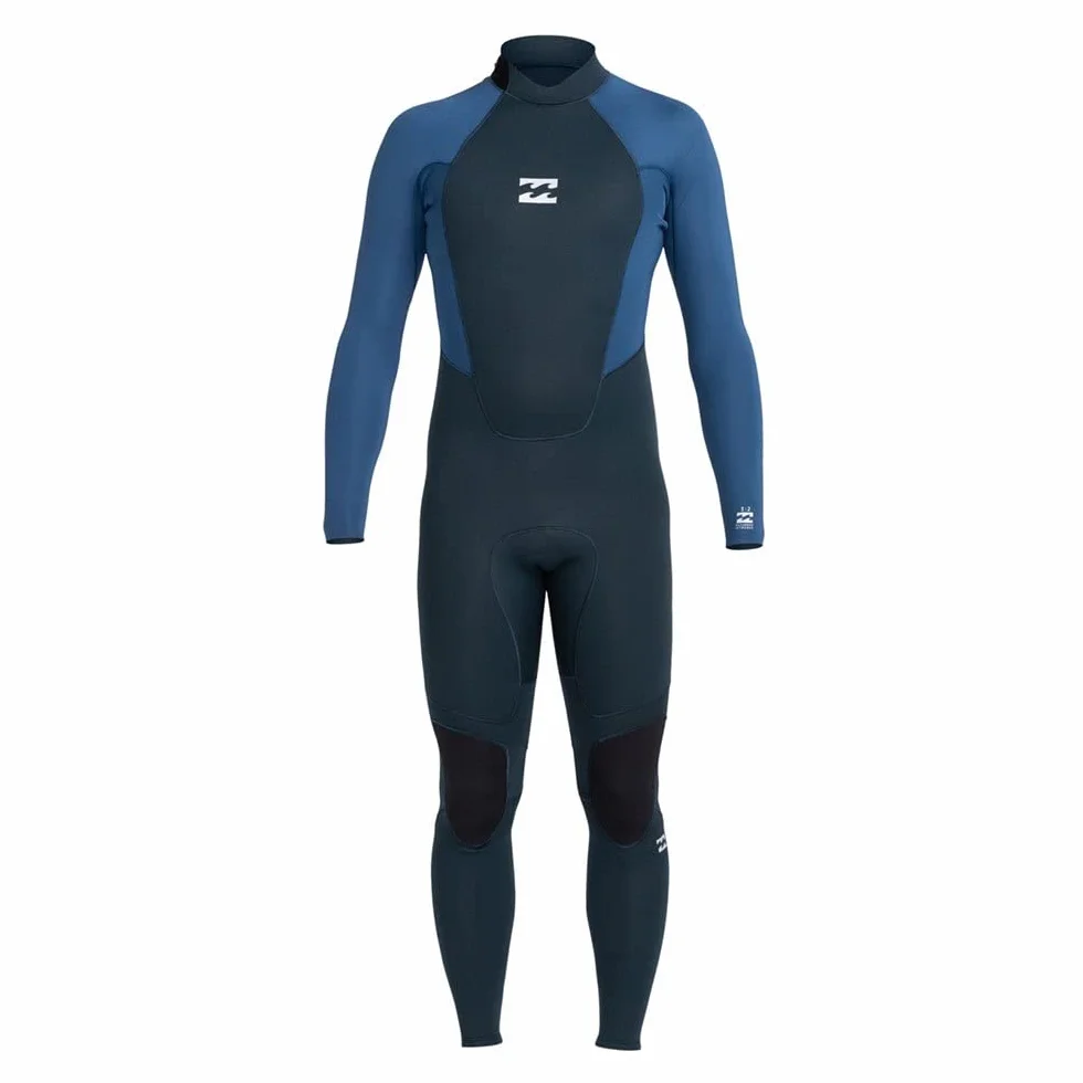 2023 Billabong Mens Intruder 5/4mm Back Zip Wetsuit ABYW100204 - Navy
