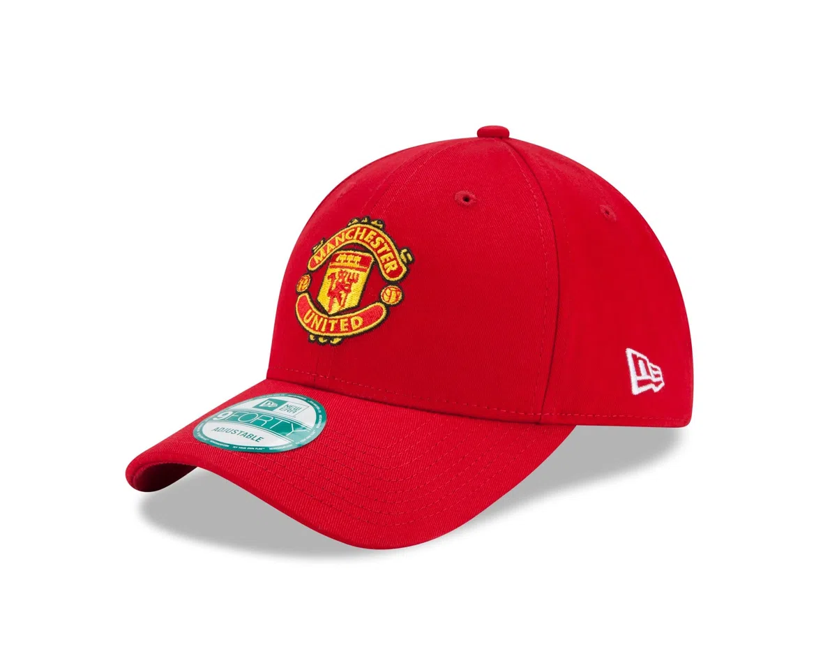New Era Fútbol Gorra Ajustable 9Forty Sombrero Gorra de béisbol Logo del Equipo Visera Curvada Serie A Premier League