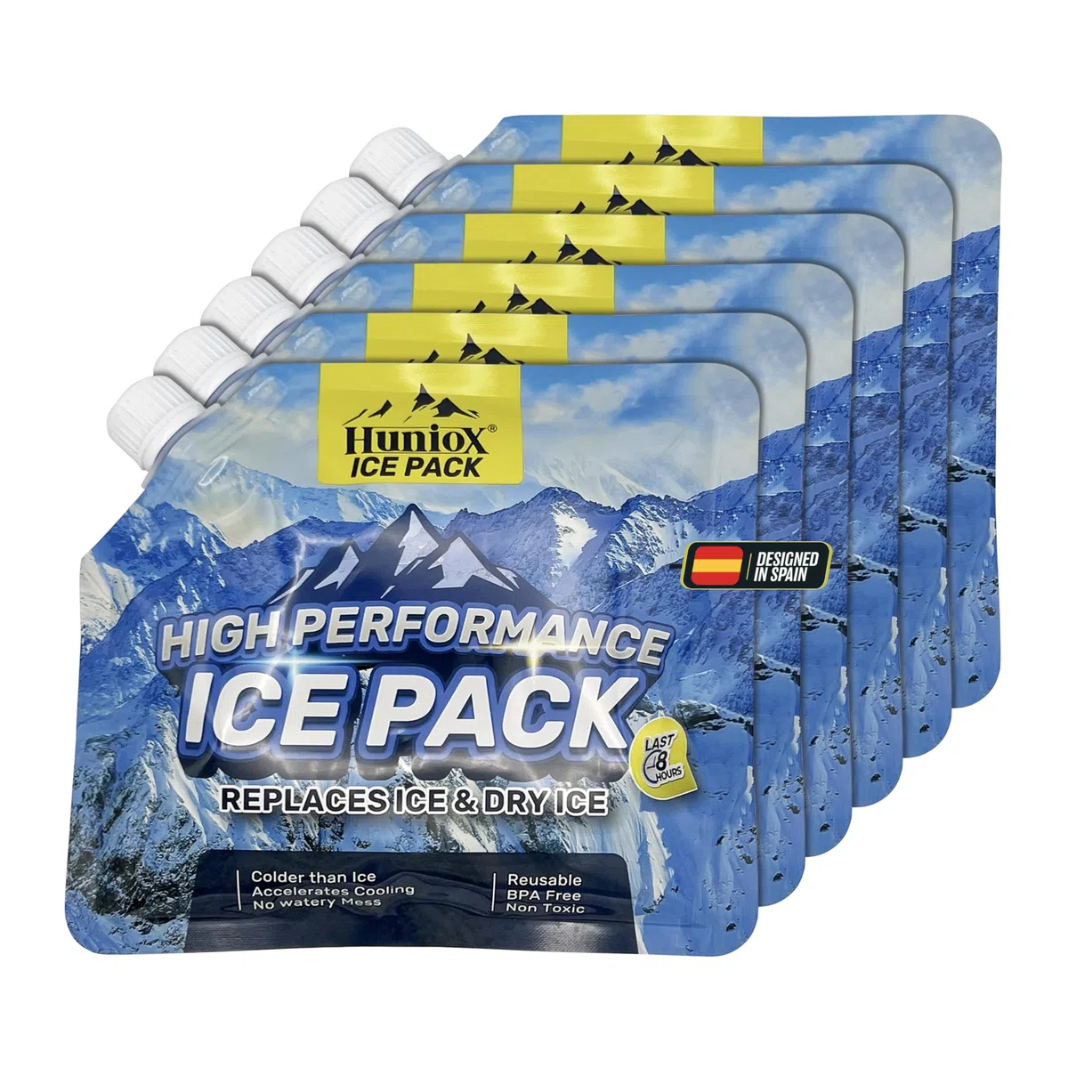 Ice Pack - Placas Hielo Nevera Portatil - Hielo Nevera Portatil - Acumuladores de Frio para Nevera Portatil - Acumulador de Frio - Acumulador Frio Nevera Portatil
