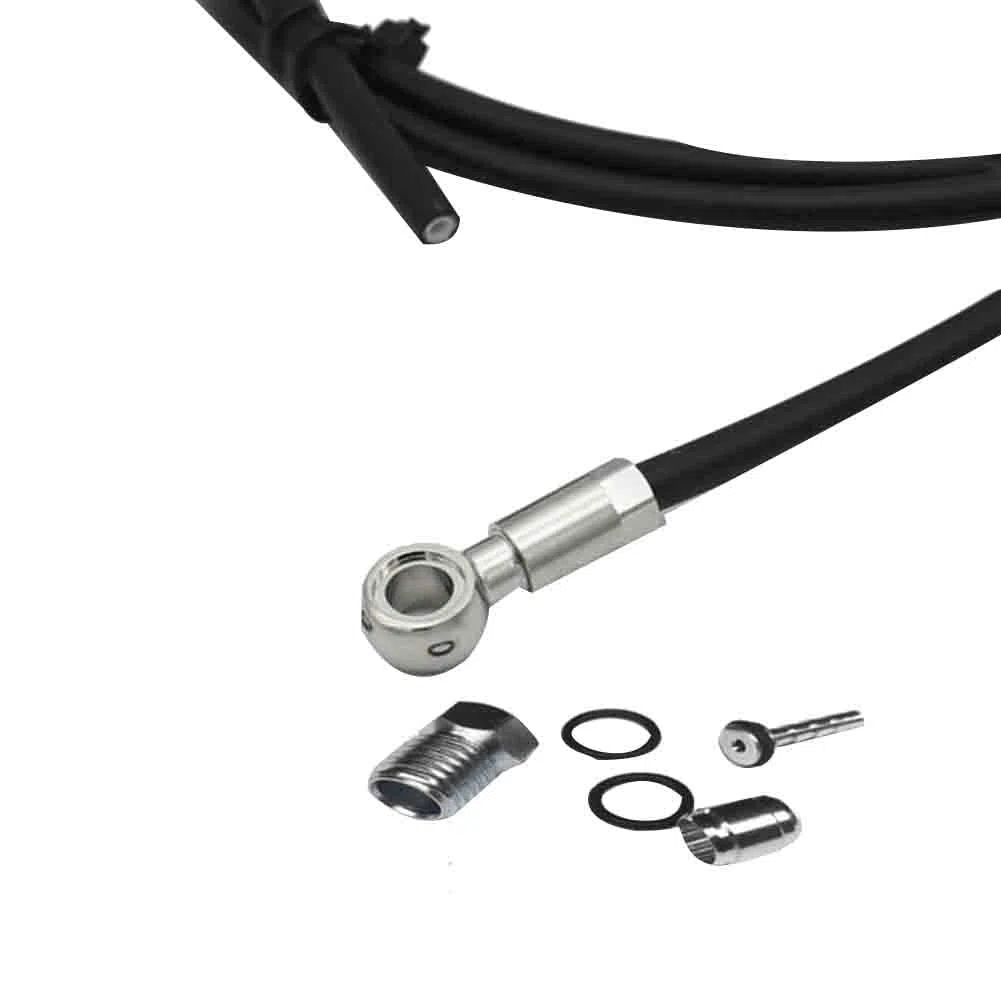 Kit de Manguera de Freno de 2 Metros para Bicicleta, para FóRmula R1 R1R RX T1 Line Tube + Aguja de Aceite + Oliva + Anillos de Goma