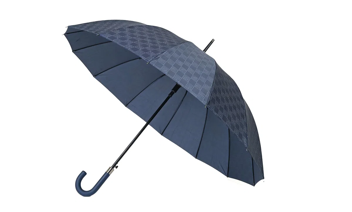Panda Home Paraguas Largo Clásico Grande Automático Resistente al Viento - Paraguas de Golf con Apertura Automática, Tela Impermeable Poliéster, para Hombre y Mujer