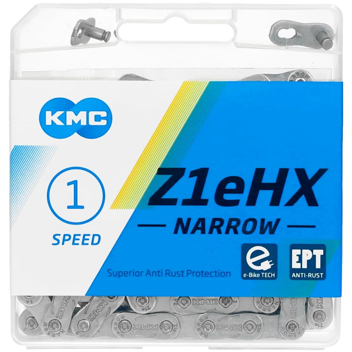 KMC Cadena Z1 EHX EPT 1/2X3/32 128 ESL.7.8mm 1V.GR