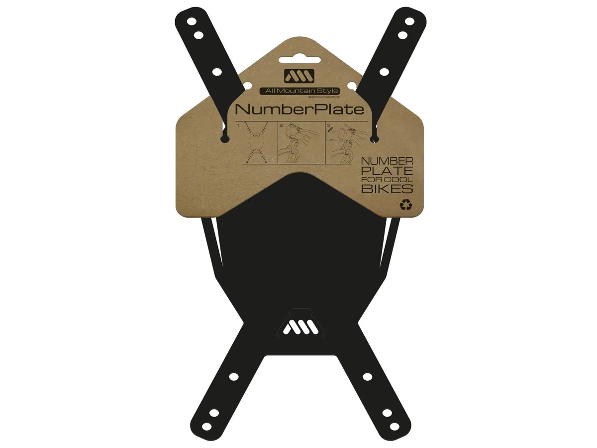 All Mountain Style AMS Placa Portanúmero Portadorsal para todas tus carreras