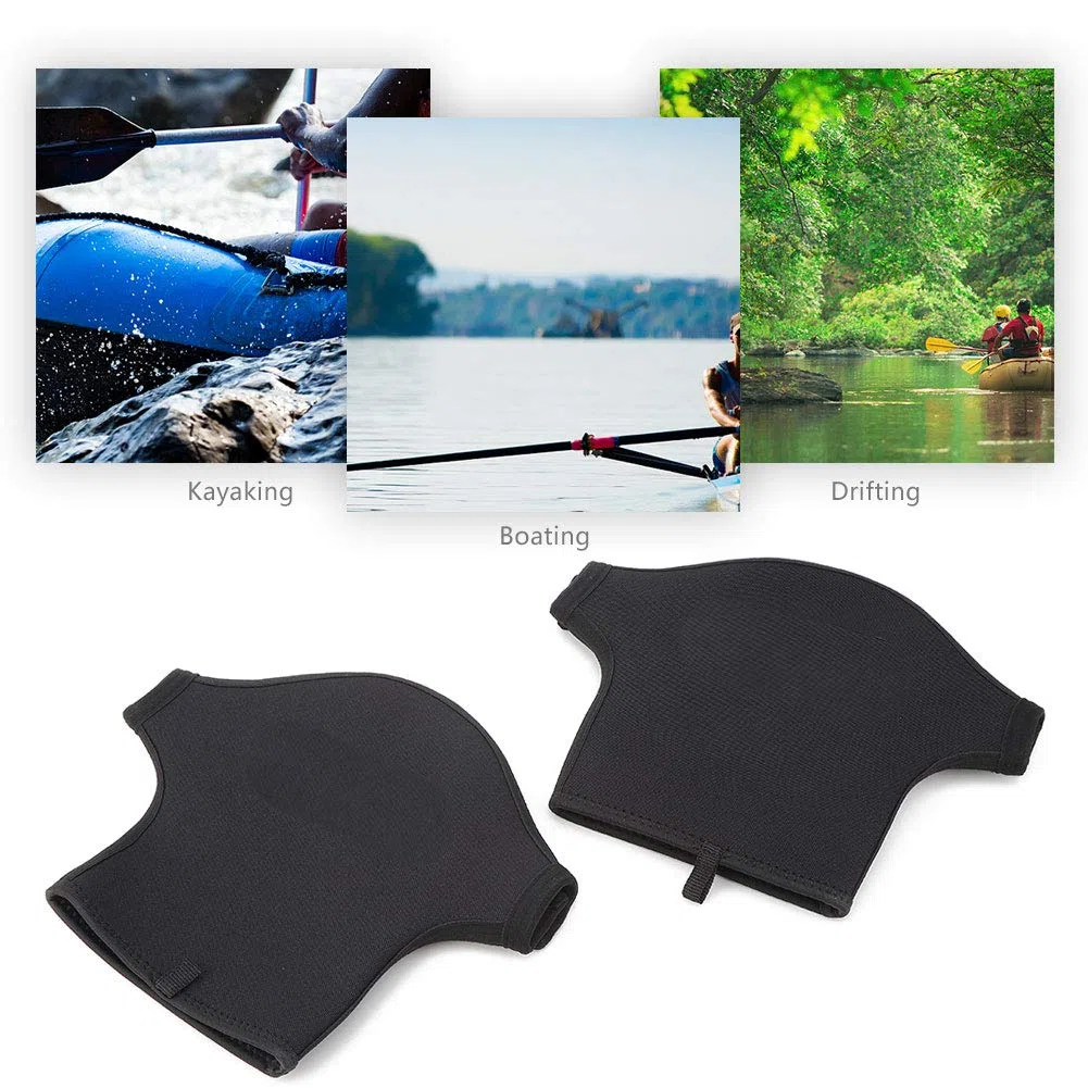 LenTLy Guantes de Remo para Kayak,Guantes de Remo de Neopreno Impermeables para Piragüismo, Kayak y Rafting, Duraderos y Resistentes Al Desgaste con Felpa Interior Cálida