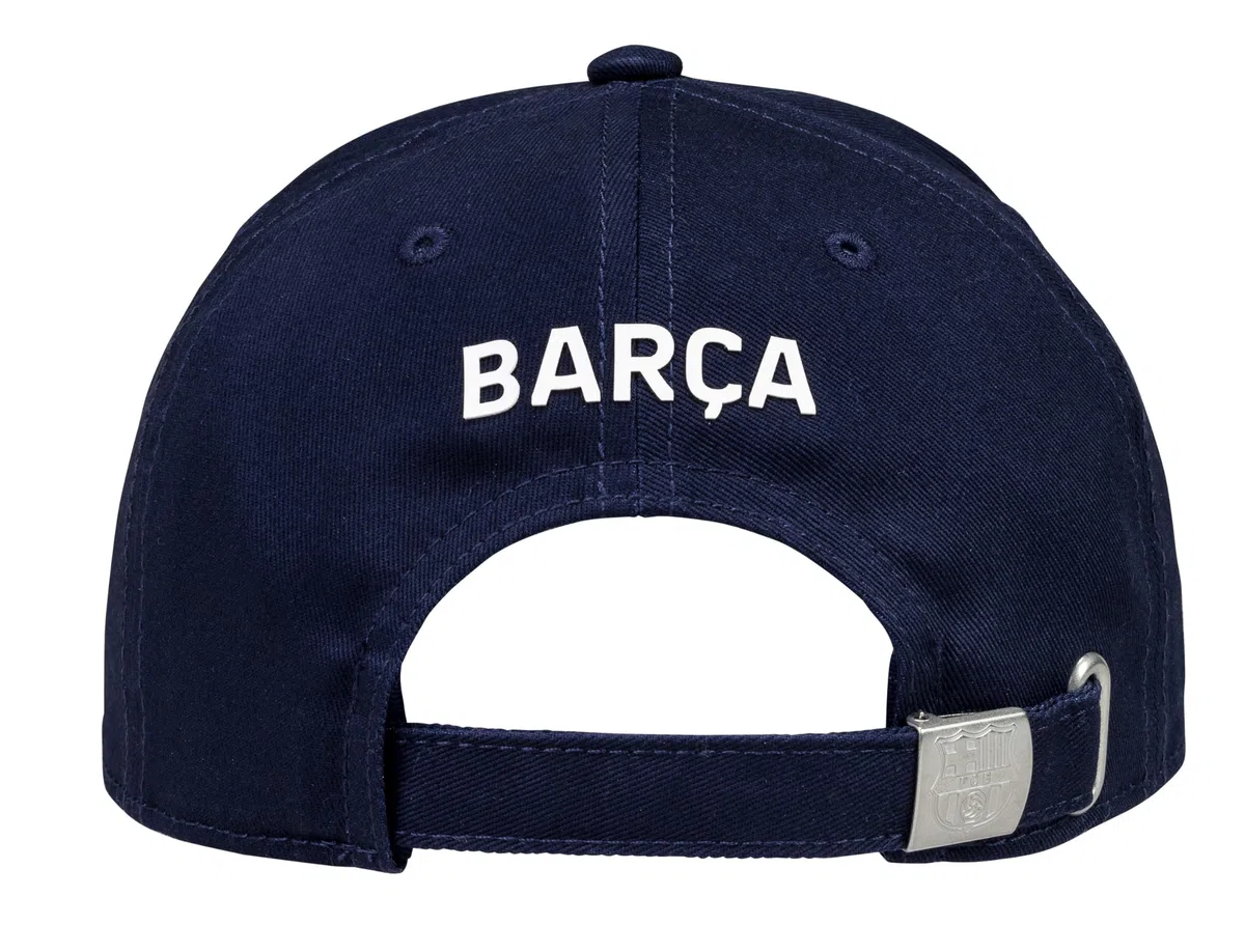 Gorra Supporter Barça – Colección oficial FC Barcelona – Fútbol – Talla masculina ajustable, azul, Talla única