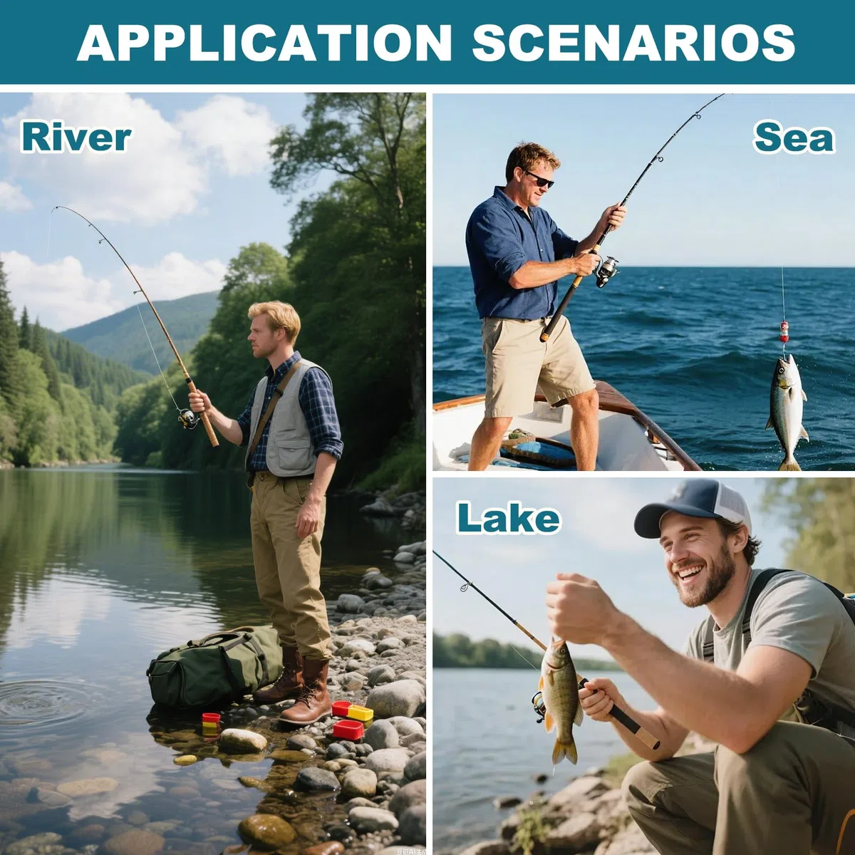 4pcs Señuelos Pesca para Agua Dulce y Salada, Señuelos de Pesca Multiarticulados, Lifelike Swimbait para la Trucha Bass, Lento hundimiento Bass señuelo de Pesca, la Pesca Familiar Gear