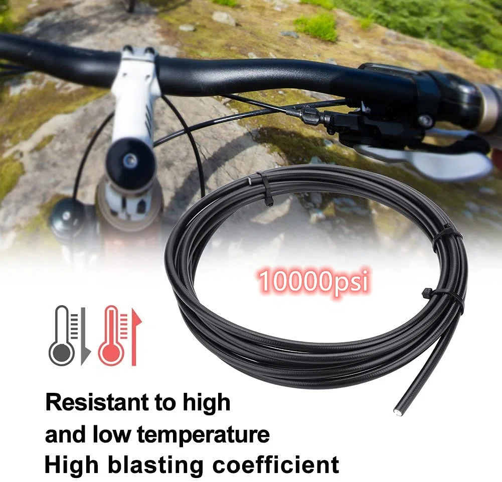 Kit De Mangueras De Freno Cysky Tubo De Aceite De Freno De Disco Hidráulico para Bicicleta 2500 Mm Kit De Mangueras De Freno De Disco Hidráulico para Bicicleta Shimano Bh59 Bh90 Bicicleta(Rojo)