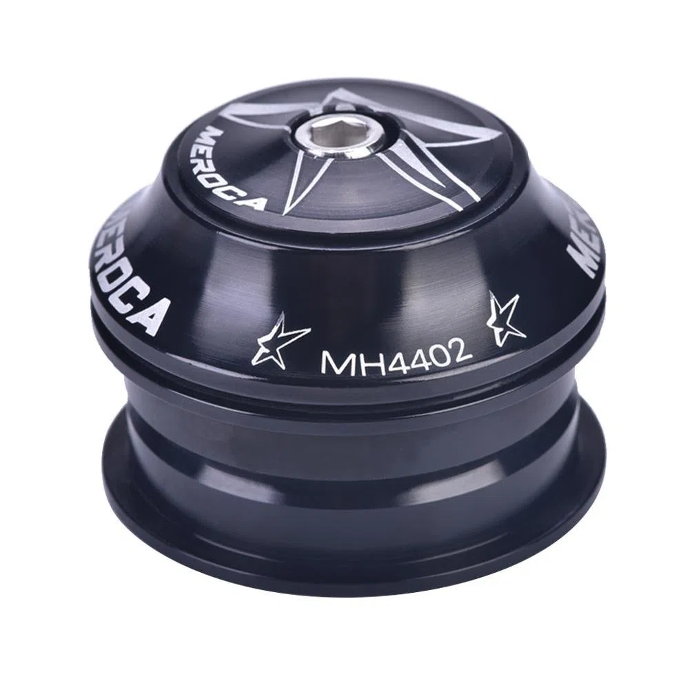 Tbest Juego de Dirección 1 1/8 Ahead 44 mm - 56 mm - Juego de Control de Bicicleta 1 1/8" - Casco de Bicicleta - Rosca - Aleación de Aluminio para Tubo de dirección de 44 mm y Horquilla de 28,6 mm