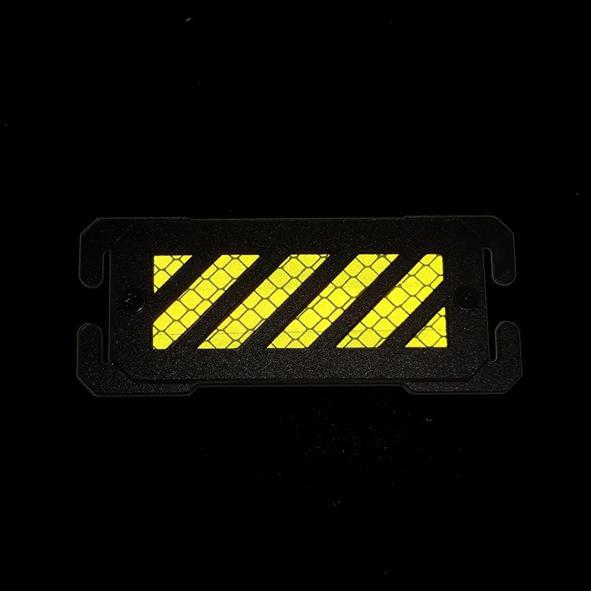 Juego de 2 parches de advertencia tácticos Molles reflectantes, herramienta para exteriores, fácil de usar