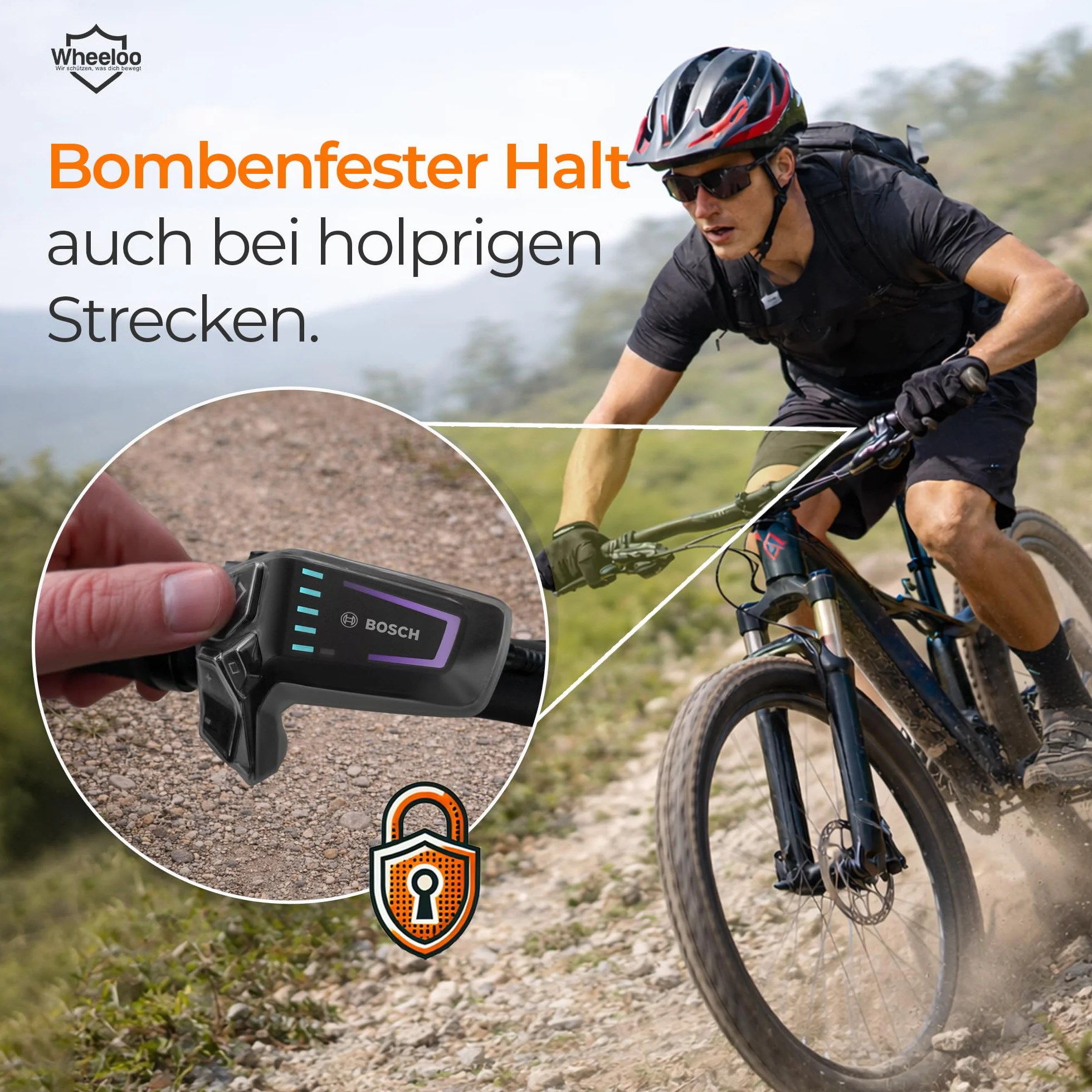 Wheeloo Carcasa para mando a distancia Bosch LED