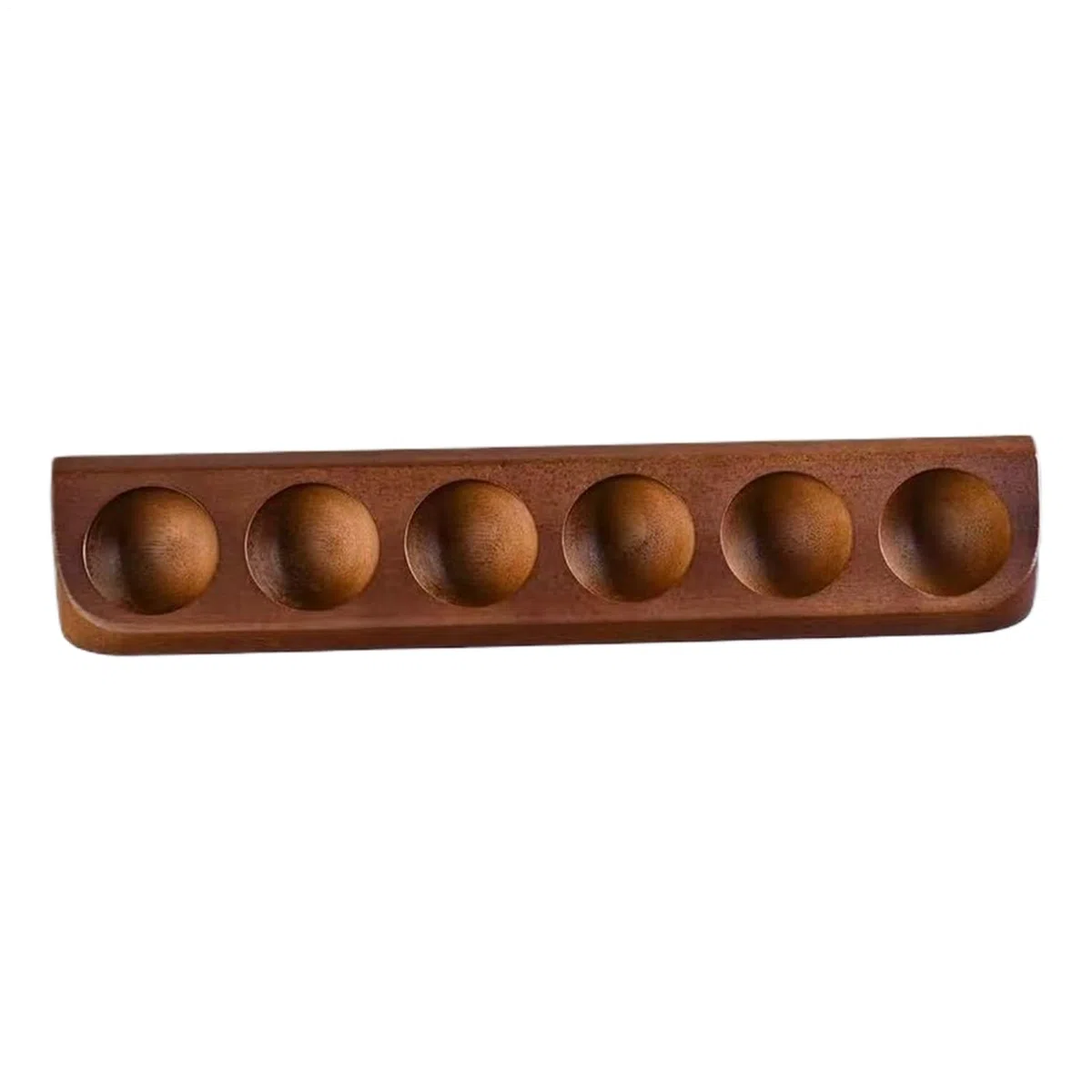 Contenedor de Pelotas de Golf – Exhibidor de Carpas | Soporte de Madera para Pelotas de Golf DAA | Contenedor de Bolas de Golf DAA en 6 Agujeros de Madera | Armario colector de Golf