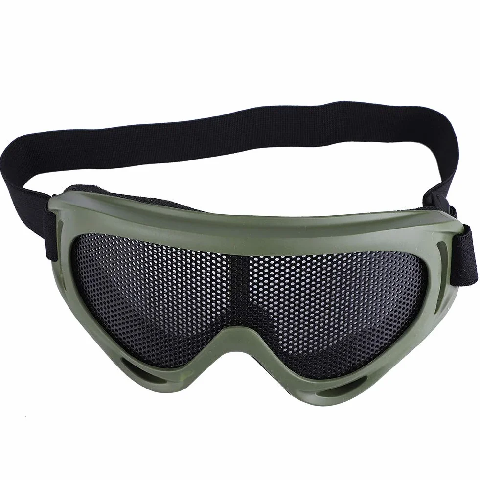 Drfeify Gafas Deportivas de Malla, Gafas de Malla Airsoft, Gafas Deportivas Airsoft para Paintball Al Aire Libre, Juego de Guerra, Tiro, Ciclismo