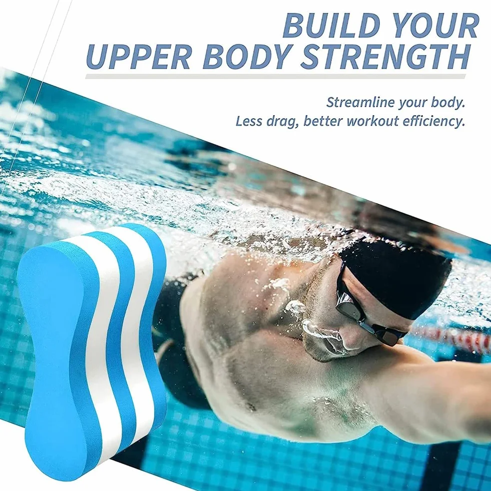 Pull Buoy Leg Flotador - Ayuda de Entrenamiento en Piscina, Soporte de Piernas y Caderas para Adultos, NiñOs y Principiantes, para Brazada de NatacióN