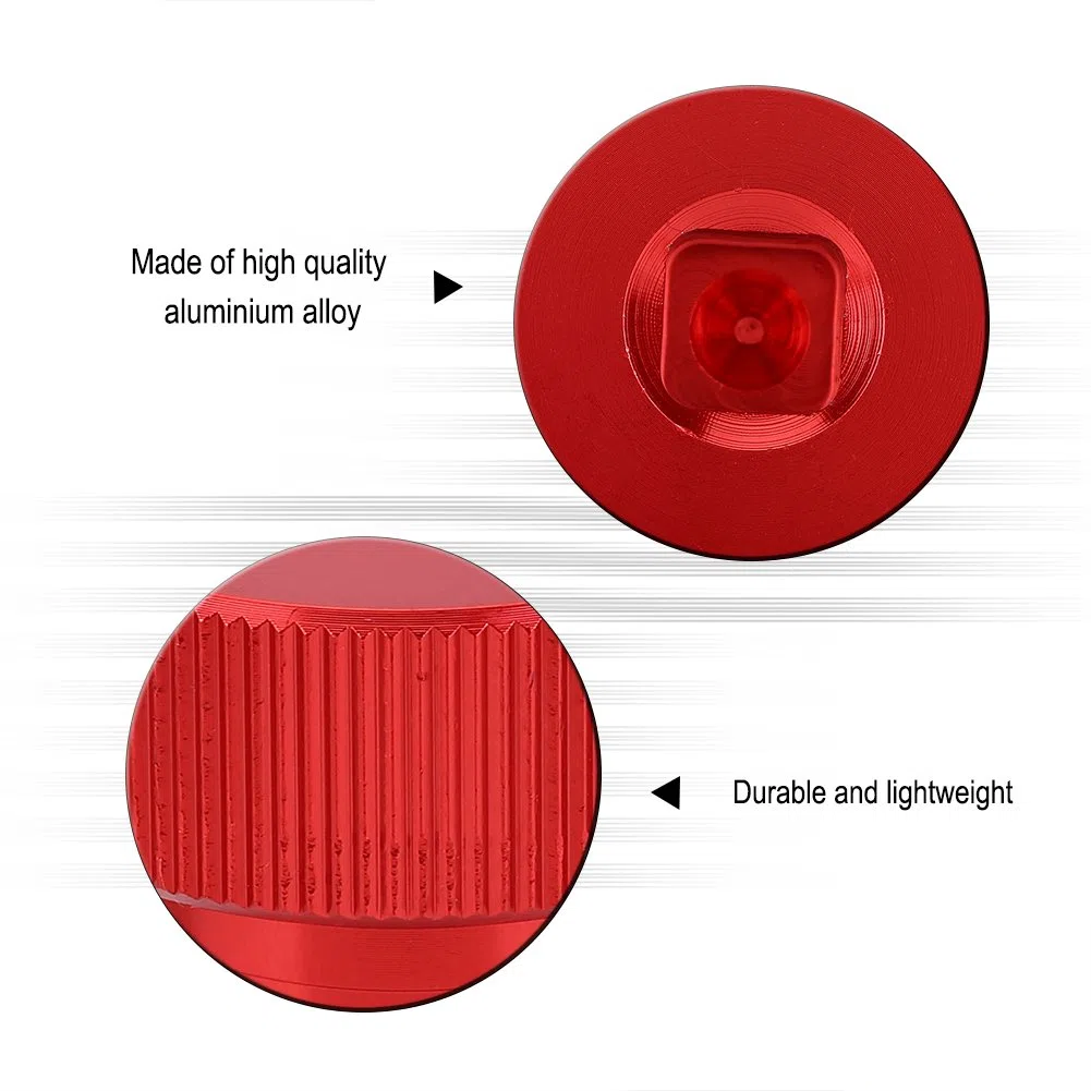 Herramienta de Llave de Peso de Putter, Herramienta de Peso de Aleación de Aluminio, Llave de Tornillo de Golf para Putters (rojo)